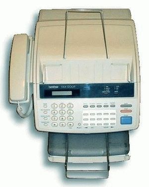 ремонт принтера BROTHER FAX-1200P