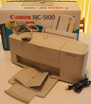 ремонт принтера CANON BJC-5100