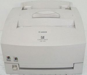 ремонт принтера CANON LBP220