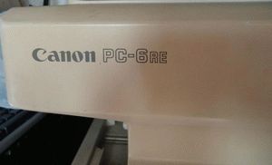 ремонт принтера CANON PC-6RE