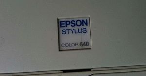 ремонт принтера EPSON STYLUS COLOR 640