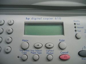 ремонт принтера HP DIGITAL COPIER 610