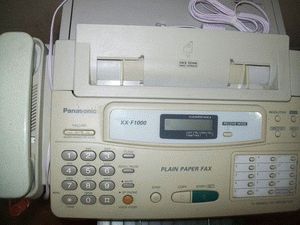 принтер мфу PANASONIC KX-F1000 ремонт принтера PANASONIC KX-F1000