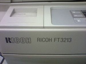 ремонт принтера RICOH FT3213