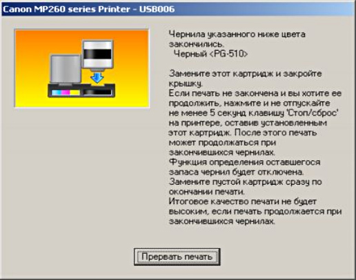 как обнулить принтер canon mg2440 после заправки