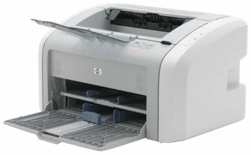 не печатает принтер hp 1020