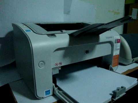 не печатает hp laserjet p1005